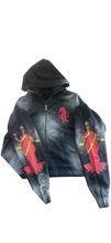Load image into Gallery viewer, Goddess of Wealth Zip Up Hoodie
