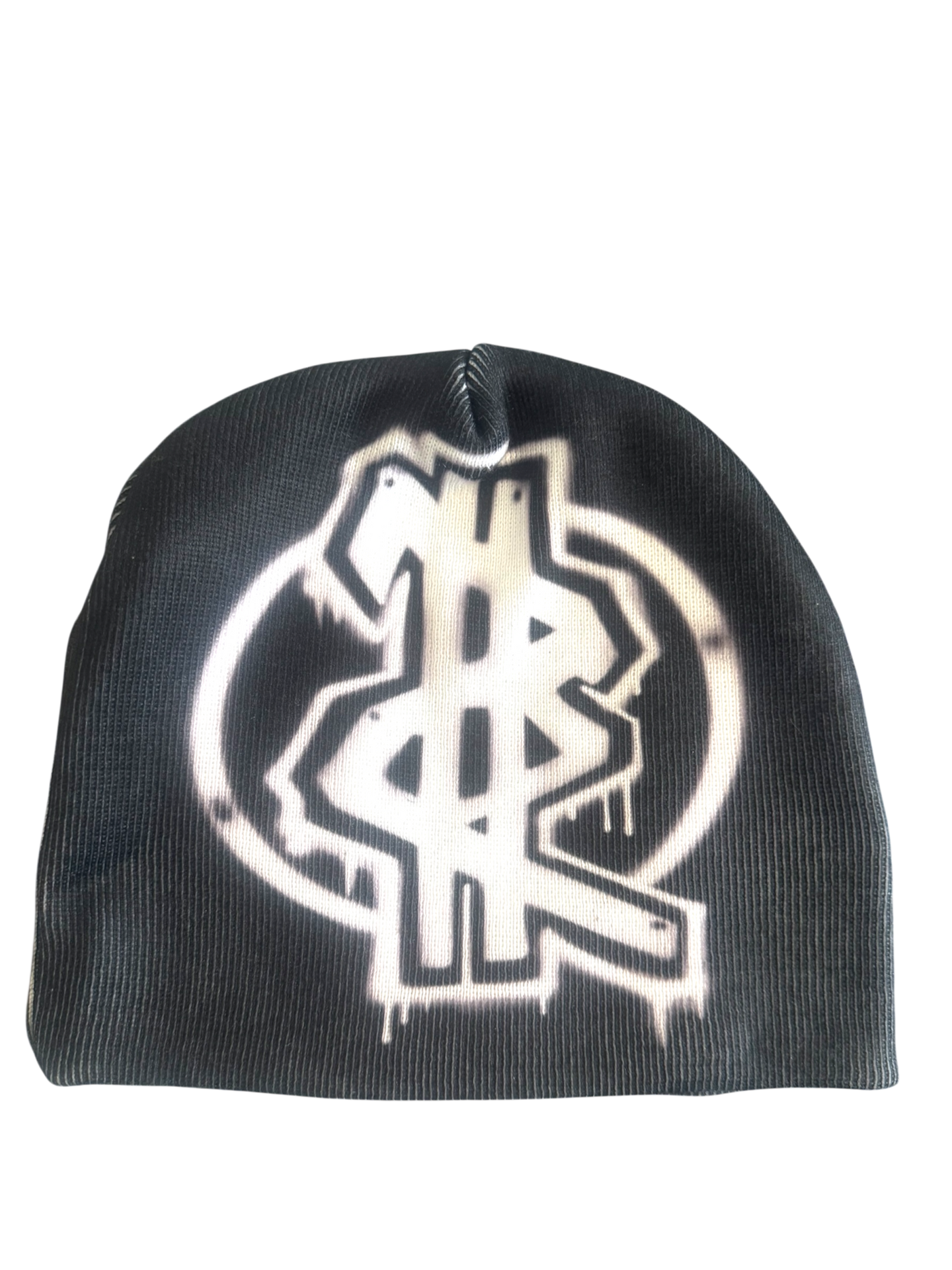 SBF GRAFFITI BEANIE (BLK/WHITE)